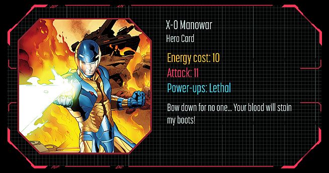 Battles of the Valiant Universe CCG