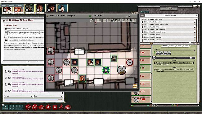 Fantasy Grounds - D&D Classics: The Accursed Tower (2E)