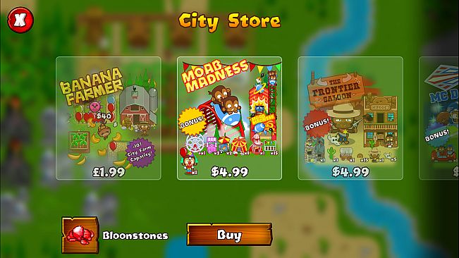 Bloons Monkey City - MOAB Madness Pack