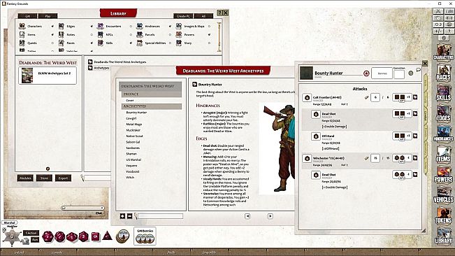 Fantasy Grounds - Deadlands: The Weird West: Archetypes 02