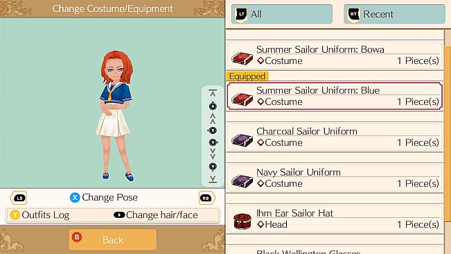 Summer Sailor Set - WorldNeverland - Daily Life in the Elnea Kingdom - Another Life Adventure