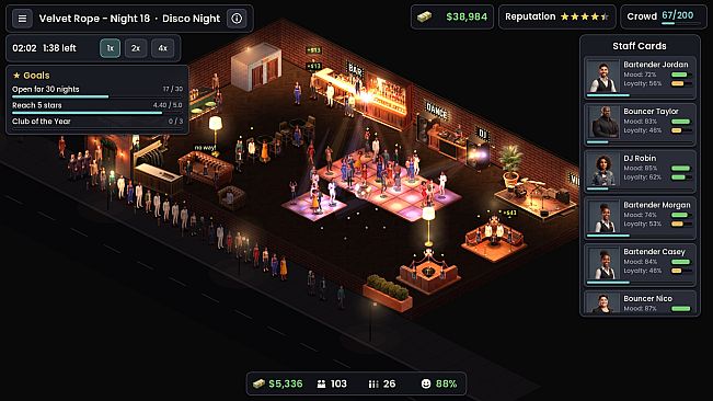 Velvet Rope: Nightclub Manager