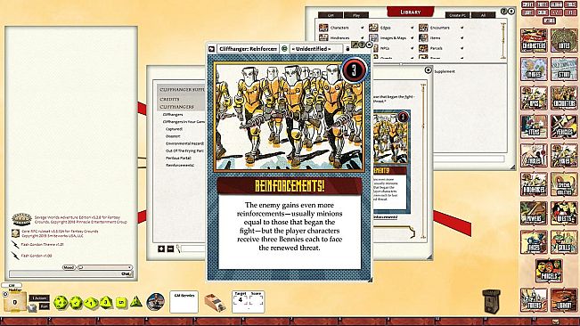 Fantasy Grounds - Flash Gordon Cliffhanger Supplement