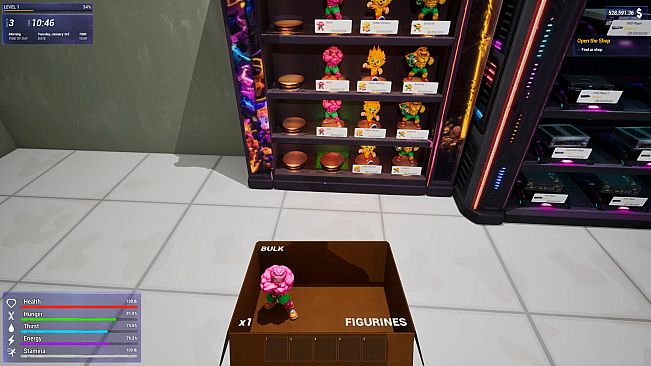 OPEN FOR BUSINESS: Game & Movie Store Simulator