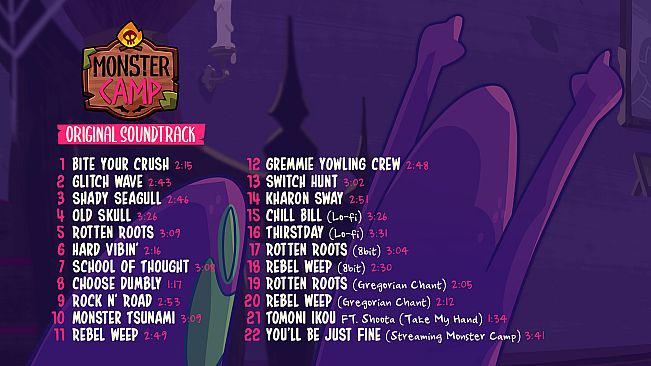 Monster Prom 2: Monster Camp Soundtrack