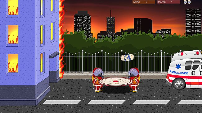 Baby's on fire: 99 virgins