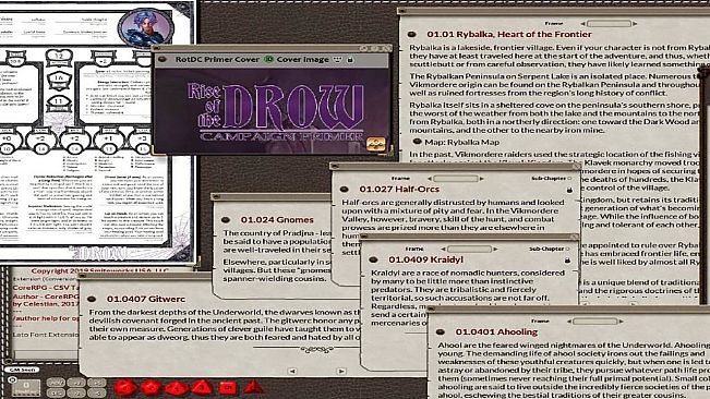 Fantasy Grounds - Rise of the Drow: Campaign Primer