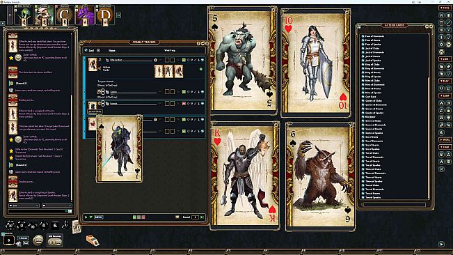 Fantasy Grounds - Fantasy Companion Action Deck (SWADE)