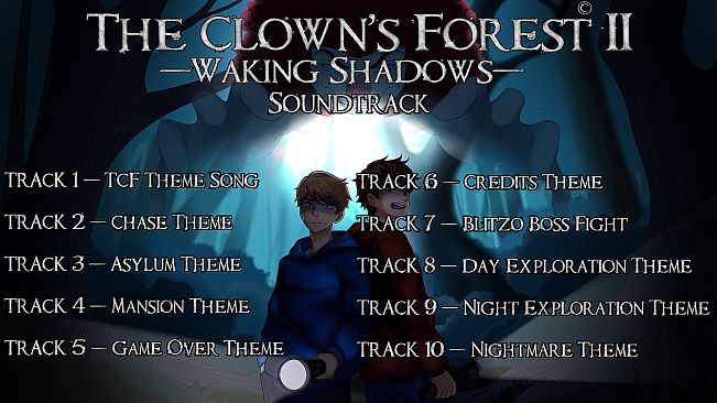 The Clown's Forest 2: Waking Shadows Soundtrack