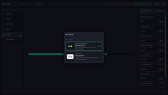 Idle Startup