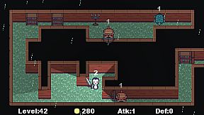 Strategy game but with a penguin who has a sword