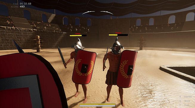 CRIXUS: Life of free Gladiator