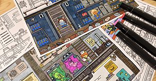 FIND ALL: Bunker - Coloring Book