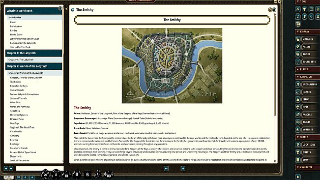 Fantasy Grounds - Labyrinth Worldbook