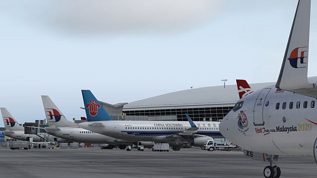 X-Plane 11 - Add-on: JustAsia - WBKK - Kota Kinabalu Airport