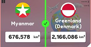 Which Country Is Larger?