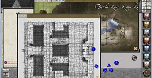 Fantasy Grounds - Rite Publishing Fantastic Maps - Lairs Pack