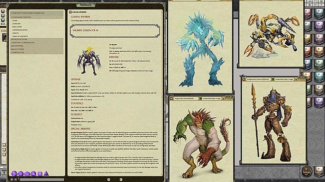 Fantasy Grounds - Pathfinder RPG - Campaign Setting: Construct Handbook