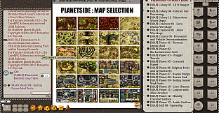 Fantasy Grounds - Meanders Map Pack: Planetside (Map Pack)