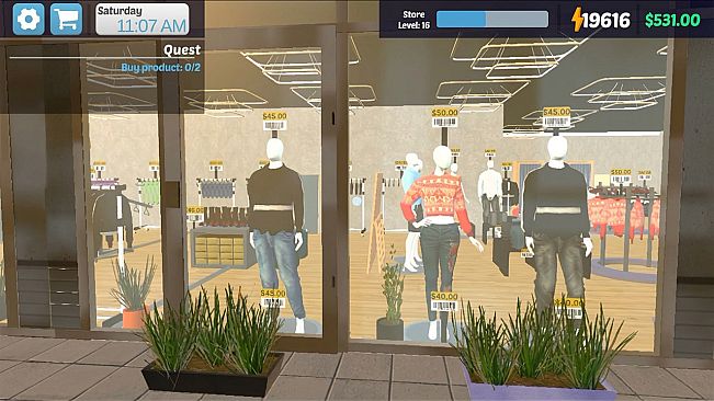 Clothing Store Simulator