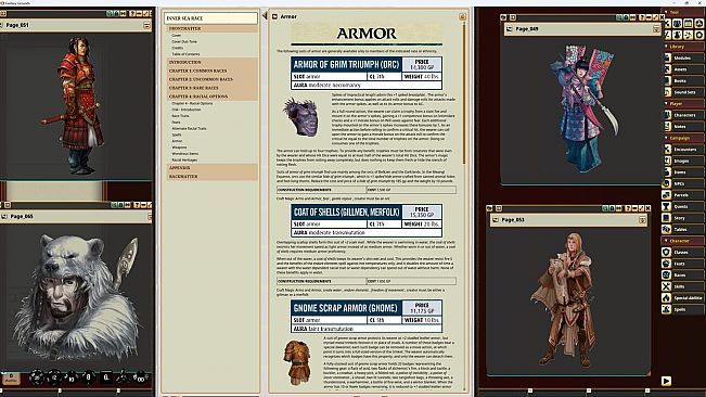 Fantasy Grounds - Pathfinder RPG - Campaign Setting: Inner Sea Monster Codex