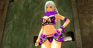 OneeChanbara ORIGIN - Exclusive Lei Costume: Lei's Dream Bikini: Elegant Purple