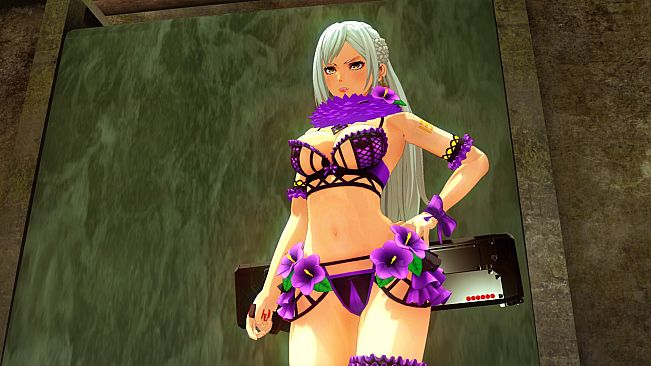 OneeChanbara ORIGIN - Exclusive Lei Costume: Lei's Dream Bikini: Elegant Purple