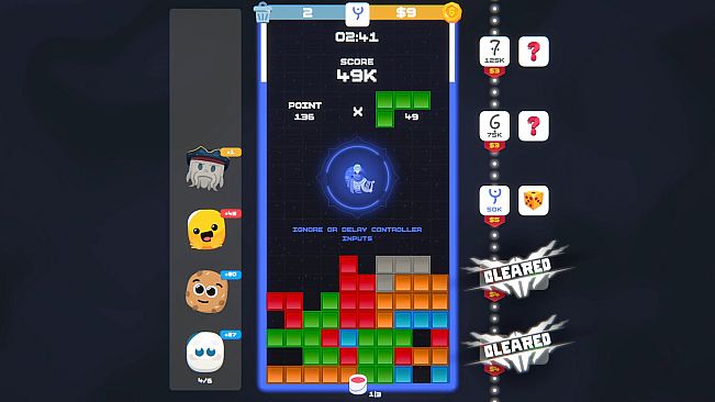 POLYDROP: Either you rise or you fall