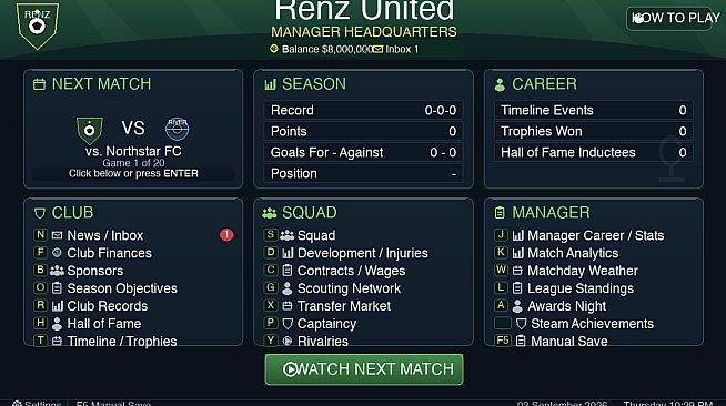 Renz Soccer Sim