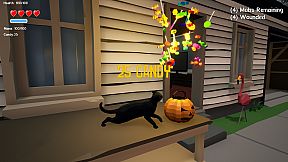 Cat Saves Halloween
