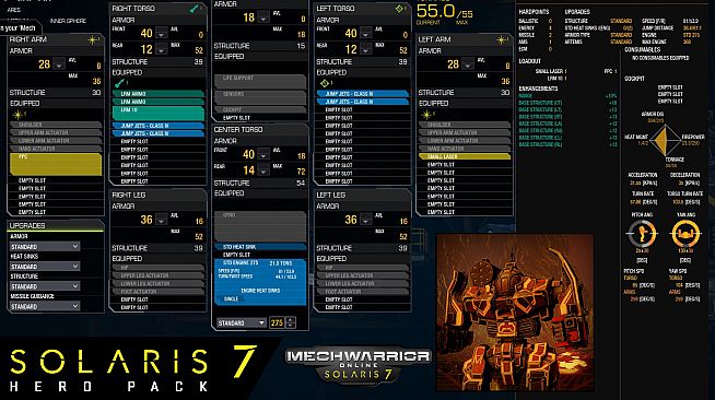 MechWarrior Online Solaris 7 Hero Pack