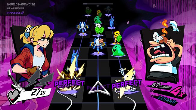 Rift of the NecroDancer: Pizza Tower - "World Wide Noise"