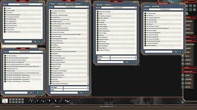 Fantasy Grounds - Dolmenwood - The Ruined Abbey of St. Clewyd