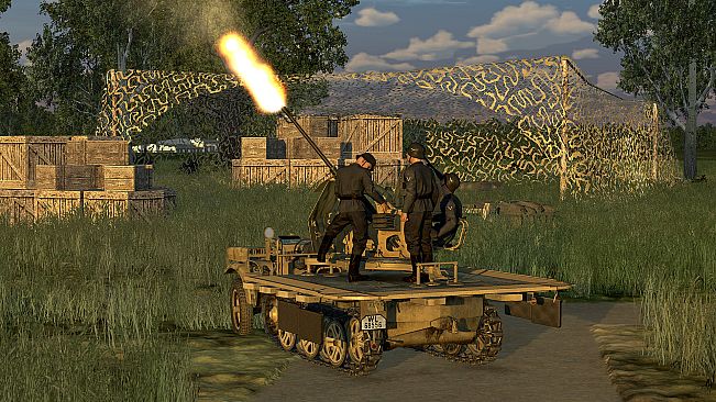 IL-2 Sturmovik: Sd.Kfz. 10/5 Flak 38 Anti-Aircraft Gun