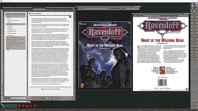 Fantasy Grounds - RQ1 Night of the Walking Dead (2E)