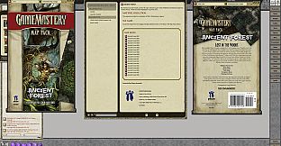 Fantasy Grounds - Pathfinder RPG - GameMaster Map Pack - Ancient Forest