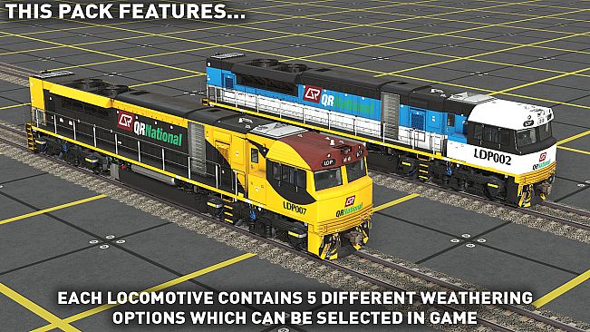 Trainz 2022 DLC - GT46C-ACe G1 - QR National