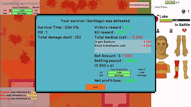 Battle Royale Manager