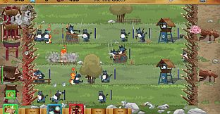 Ninja Cats vs Samurai Dogs