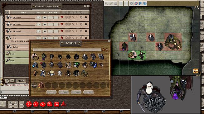 Fantasy Grounds - Top-Down Tokens - Darkwoulfe's Token Pack Vol 2