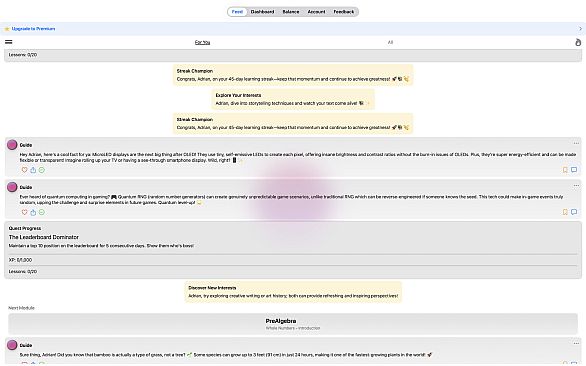 Infinilearn Math Game