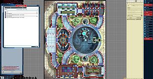 Fantasy Grounds - Starfinder RPG - FlipMat - Solar Temple