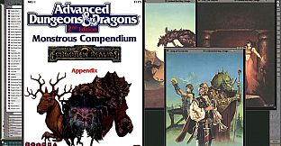 Fantasy Grounds - MC11 Monstrous Compendium Forgotten Realms Appendix (2E)