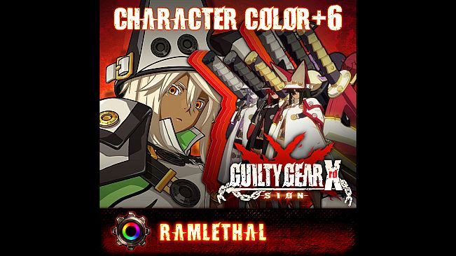 GGXrd Extra Color Palettes - RAMLETHAL VALENTINE
