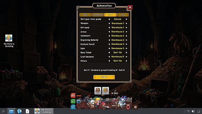 My Party Is Grinding - Automation Pack