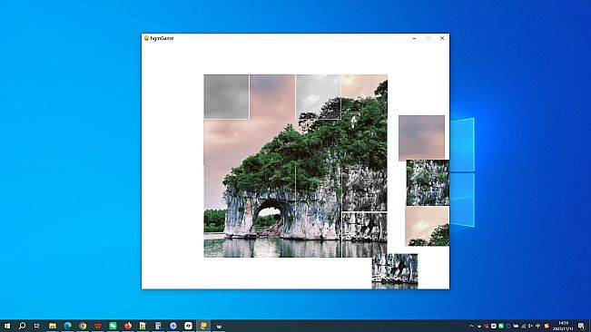 Xiangbi Mountain in Guilin city