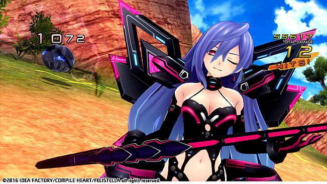 Hyperdimension Neptunia Re;Birth1 Plutia Battle Entry