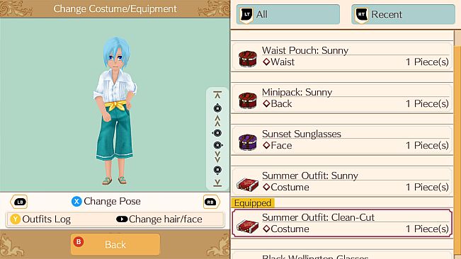 Summer Wear Set - WorldNeverland - Daily Life in the Elnea Kingdom