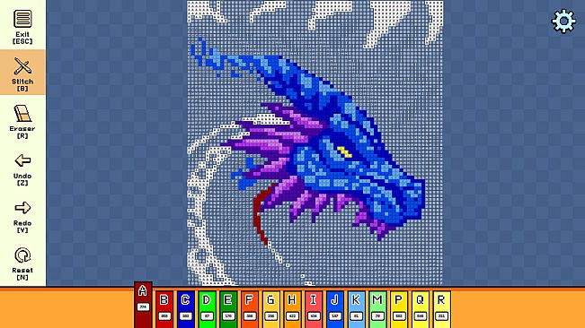 Pixel Cross Stitch - Mythical Monsters Pack 3