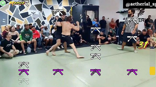Jiu‑Jitsu Hero! Flow Roll